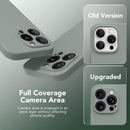 Magnetic for iPhone 16 Pro Max Case Silicone Calke Green — 8