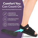 BraceAbility Post Op Shoe - Adjustable Orthopedic Medical Walking Boot for Broken Foot, Broken Toe, Stress Fracture and Injuries, Universal Cast Shoe for Men and Women After Foot Surgery (L - Female) — 7