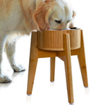 ZPirates Elevated Dog Bowls for Large Breed - 15-Inch High - 74oz
