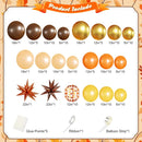 Fall Balloon Arch Kit, Orange Brown Balloons for Fall Decorations — 5