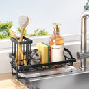 Consumest Sponge Holder for Kitchen Sink - Kitchen Sink Caddy Organizer with Removable Drip Tray for Countertop Dish… — 1