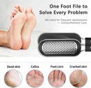 FREATECH Dual-Sided Foot File, Callus Remover with Nano Glass & Metal Surface, Professional Pedicure Tool for Hard Cracked Dead Skin, Foot Rasp for Heel Care, Exfoliation & Smoothing, Home Spa Shower — 2