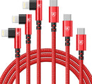 ToughTested 2FT USB to Lightning Cable, MFi Certified, 3A Fast Charge 3