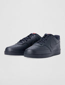 Nike Men's Court Vision Low Next Nature Shoes - Black/Multicolor/Picante Red — 5