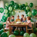 Dark Green Balloon 12 Inch, 110pcs Latex Party Balloons Helium Bright Color for Birthday Baby Shower Wedding Party Supplies Arch Garland Decoration | 12inch (Normal) | B23-dark Green — 8