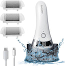 Upgraded Electric Foot Callues Remover, Portable Electric Foot Files with 3 Heads, Rechargeable Feet File for Foot Care, Waterproof Deadskin Remover, Pedicure Tool for Dry and Crack Feet — 1