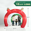 10.5 FT Christmas Inflatables Ornament Tunnel Arch Outdoor Decorations, Blow Up Walk-Through Archway Yard Decor for Garden Lawn Xmas Display — 5