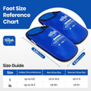 Hilph Foot Ice Pack Slippers, 1 Pair Ice Pack for Feet & Toes Pain Relief - Deep Blue — 6