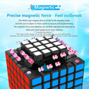 CuberShop YJ MGC 6x6 Magnetic Stickerless Speed Cube, Yj MGC 6 6X6 Flagship, 6 by 6 yj Mgc Professional 65mm stickerless Cube, YongJun mgc Series Best 6x6x6 Speed Cube (YJ MGC 6 M) — 2