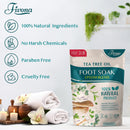 Foot Soak Epsom Salt with Tea Tree Oil 2 LB - Epsom Salt with Essential Oils for Healthy Toenails, Soothing Relief, Callus Softening - Pedicure Therapy for Soft, Rejuvenated Feet — 8