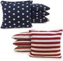 Tailgating Pros Regulation Cornhole Bags - Set of 8 - Corn Filled & Handmade 25+ Color Options — 1