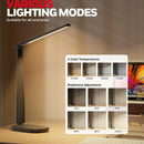 Honeywell HWT-H2 LED Desk Lamp, Eye-Caring Full Spectrum, USB Charging — 2