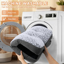 POCBLUE Deluxe Washable Dog Bed for Large Dogs Dog Crate Mat 35 Inch Comfy Fluffy Kennel Pad Anti-Slip for Dogs Up to 60 lbs, 35" x 23", Grey — 5