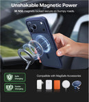 TORRAS Magnetic Shockproof for iPhone 17 Pro Case, Blue, Camera Control — 3