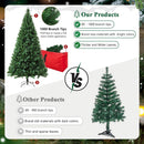 6ft Artificial Christmas Tree, Xmas Tree with 1,000 Branch Tips, Arbol de Navidad with Fold-Able Base Stand, Premium North Valley Spruce for Home, Office, Shop Decoration — 3