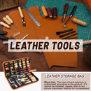 BUTUZE Leather Working Tools, Practical Leather Craft Kit | 66 Pcs — 7