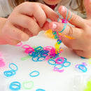 XKDOUS 24 Colors Rubber Band Bracelet Kit, Rubberband Bracelet Making Kit — 3