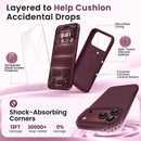 GONEZ for iPhone 17 Pro Max Case, Burgundy — 4