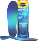 Dr. Scholl’s Adapts to You Insoles for Men, with Self-Molding Foam Technology – Clinically Proven to Adapt to Your Feet, Flexible Arch Support Inserts, Shock-Absorbing, Podiatrist-Tested, Size 8-14 — 1