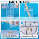 SigWong Epoxy Resin 40OZ - Crystal Clear Coating Kit, Easy Mix 1:1 Ratio, Bubble Free & Anti-Yellowing, Self… — 5