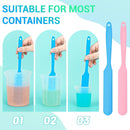 Gartful 6PCS Colored Silicone Spatula Stick, Reusable Epoxy Stir Sticks Scraper DIY Crafts Tools for Mixing Resin,… — 5