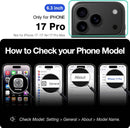 Magnetic for iPhone 18 Pro/17 Pro Wallet Case, Black photo 2