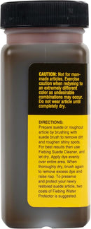 Fiebing's Burgundy Suede Dye (4 oz) - Recolor, Brighten & Restore Suede & Roughout Leather Shoes, Furniture, Purse - Includes Wool Dauber for Easy Application - Flexible When Dry, Won't Crack or Peel — 6