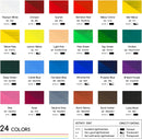 MEEDEN Gouache Paint Tube Set: 24 x 12ml (0.4 oz) Colors Art Paint | 24 Colors — 2