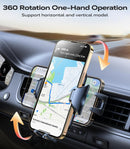 VICSEED 2026 Upgrade Ultra Stable Car Phone Holder Mount [Never Fall Off & Won't Break] Universal Air Vent Phone Mount for Car Easy Clamp Phone Holders for Your Car for iPhone 18 Pro Max 17 16 15 14 | Blue photo 6
