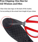 Height Increase Insoles 4 Layers, 1.2 to 3 Inches, Universal Breathable Non-Slip Air Up Shoe Lifts Inserts, Variable Height Increasing Taller Shoes with Air Cushion for Women and Men, 1 Pair — 3