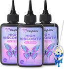 HeyClear UV Resin kit 300g High Viscosity UV Resin Glue for Doming, Sealing — 1
