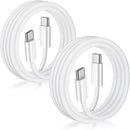 USB C to USB C Cable 3FT Certified 2Pack 60W usbc Woven Fast Charging 1