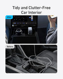 Anker 75W Fast Charging USB C Car Charger with Retractable Built-in Cable photo 5