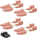 4 Pairs Adjustable Cedar Shoe Trees for Men — 1