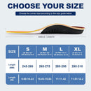 Shoe Insoles for Comfort: 12-Hour Arch Support for Work & Walking - Orange — 8