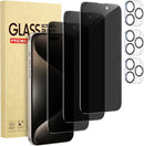 for iPhone15 Pro Max Privacy Screen Protector+Camera Lens Protector photo 1