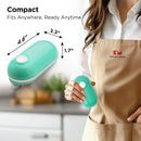 Kitchen Mama Mini Plus Electric Can Opener, Teal — 3