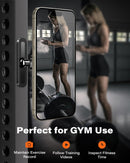 APPS2Car Gym Magnetic Phone Holder, Aluminum Alloy Base & Ball Joint, Black photo 5
