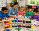 Fun Express Washable Tempera Paint Set 10 Colors 16oz — 3