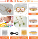 Giwaelro Jewelry Making Kit for Adults, Jewelry Making Supplies with Pliers, Wires, Findings, Necklace Chains,… — 5