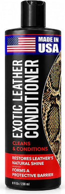 Berkland Exotic Leather Conditioner, 8 fl oz - 3-in-1, Made in the USA — 1