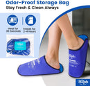 Hilph Foot Ice Pack Slippers, 1 Pair Ice Pack for Feet & Toes Pain Relief - Deep Blue — 7