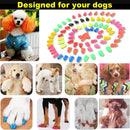 VICTHY 100pcs Dog Nail Caps & Claw Caps with Adhesive Glue and Applicators — 2