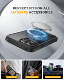 Miracase Magnetic for iPhone 16 Pro Max Case 6.9'' [Compatible with MagSafe] Full-Body Phone case with Built-in Glass Screen Protector& Camera Protector,Drop Proof 16 Pro Max Cover,Black — 6