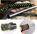 6" Survival Ferro Rod Drilled Flint Fire Starter and Striker Kit — 2