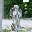Rezpuao Angel Statue for Garden,Solar Angel for Cemetery Decorations,Garden…