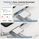 140W USB-C to Magnetic 3 Cable 6.6ft, for MacBook Pro/Air M2-M5, White 4