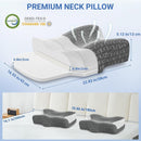 Elviros CPAP Pillow HSA/FSA for Side Back and Stomach Sleepers - Dark Grey — 7