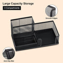 Comix Mesh Pen Holder, Desk Organizer for Home Office, Black — 3