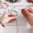 Augshy 700PCS White Letter Beads Alphabet Beads for Making DIY (6mm) — 7